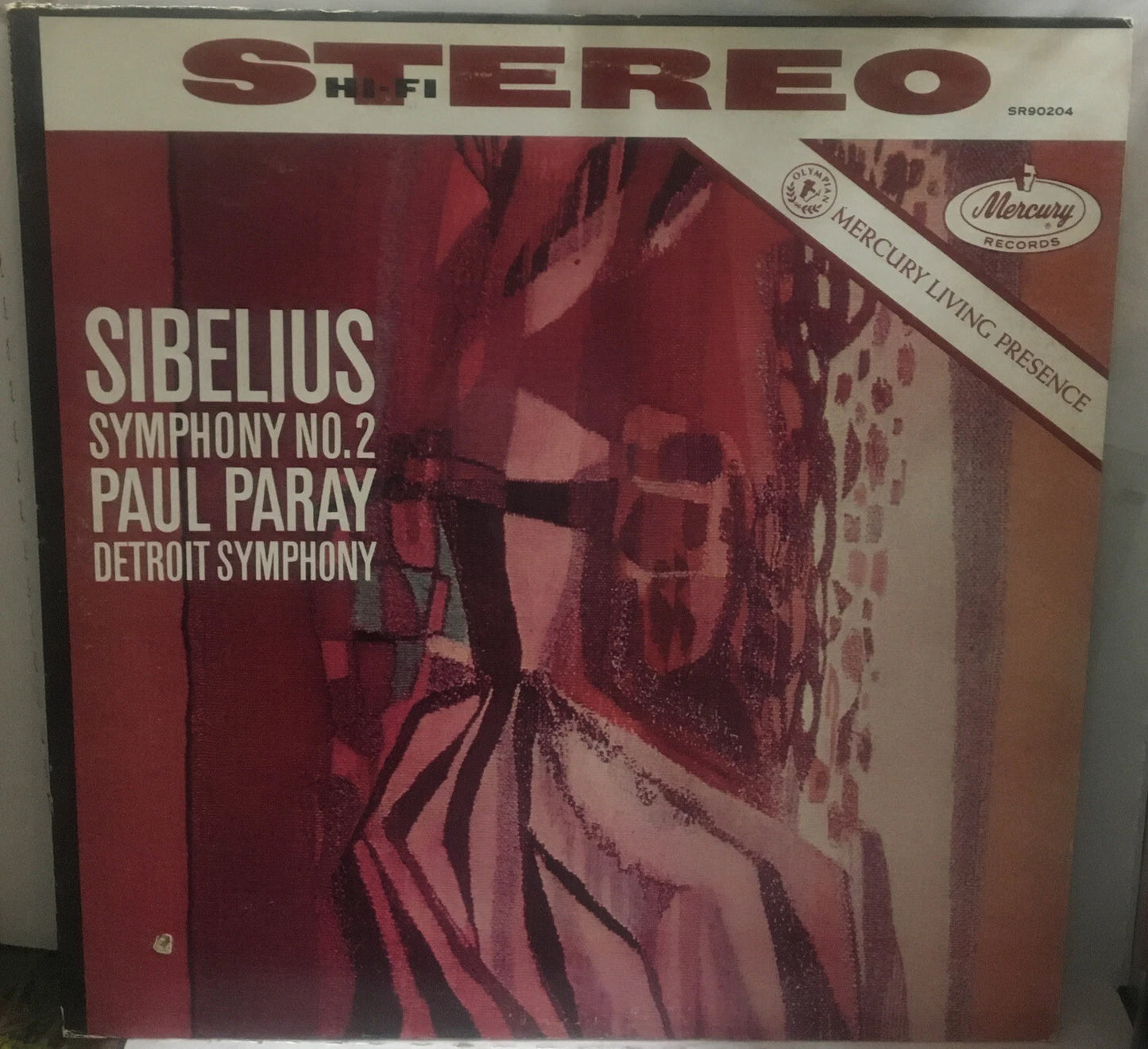 Sibelius Symphony No.2 Record SR90204