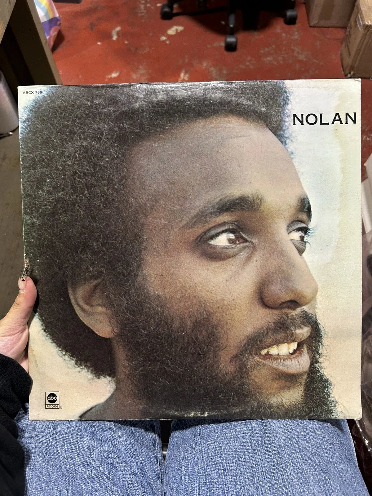 NOLAN PORTER Self Titled 1972 1st Pressing LP ABCX 766 vg++ white labe; promo