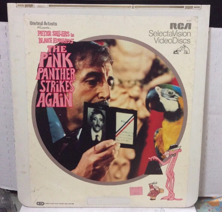 The Pink Panther Strikes Again Videodisc