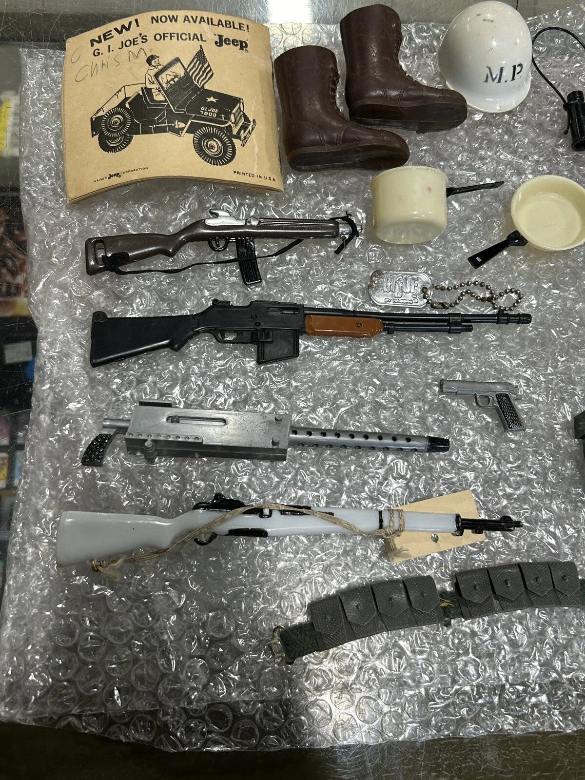 1964 G.I. Joe Doll with misc accessories