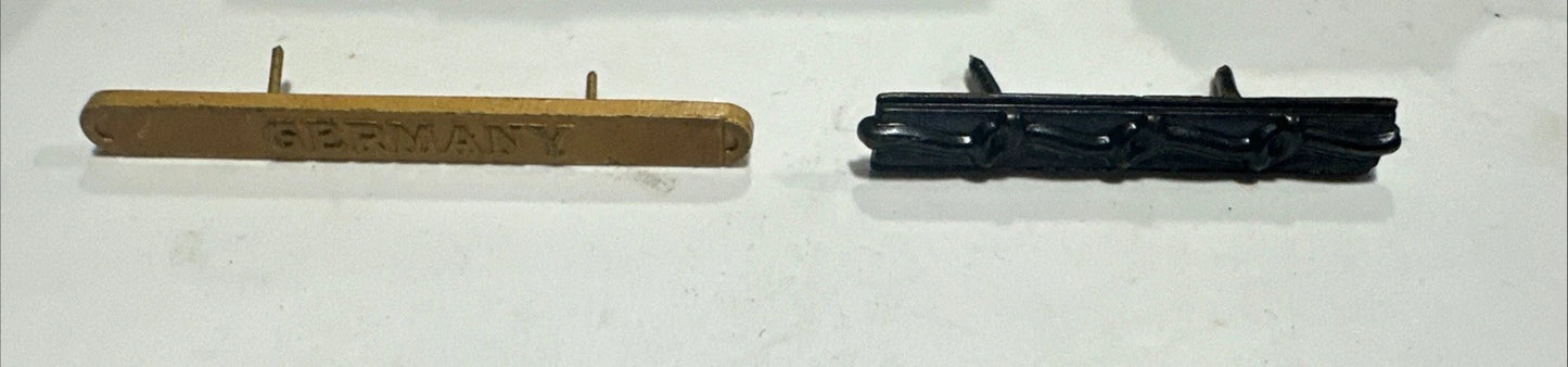 WWII European American Award Metals For Conduct, Occupations, National Defense