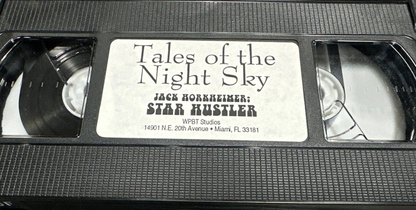 TALES OF THE NIGHT SKY -- By JACK HORKHEIMER (VHS-Tape) NEAR Mint