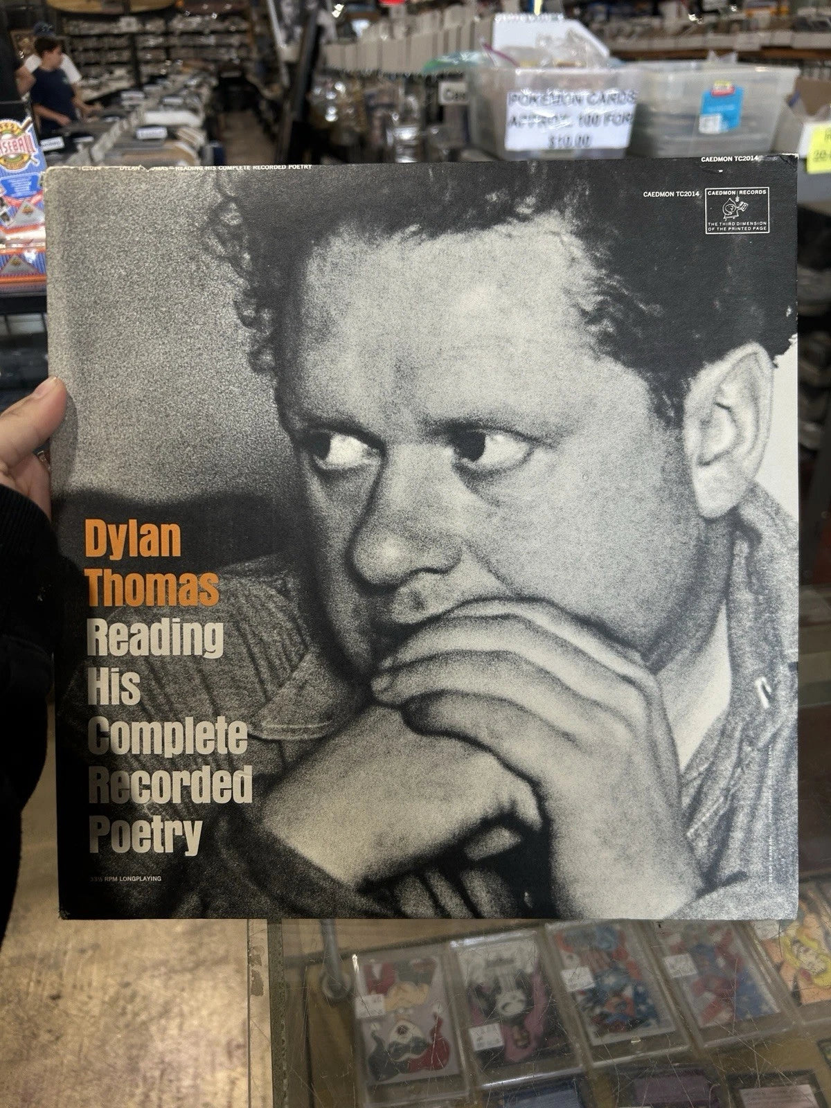 Dylan Thomas Reading His Complete Recorded Poetry 2x LP Vinyl US 1963 TCM2014