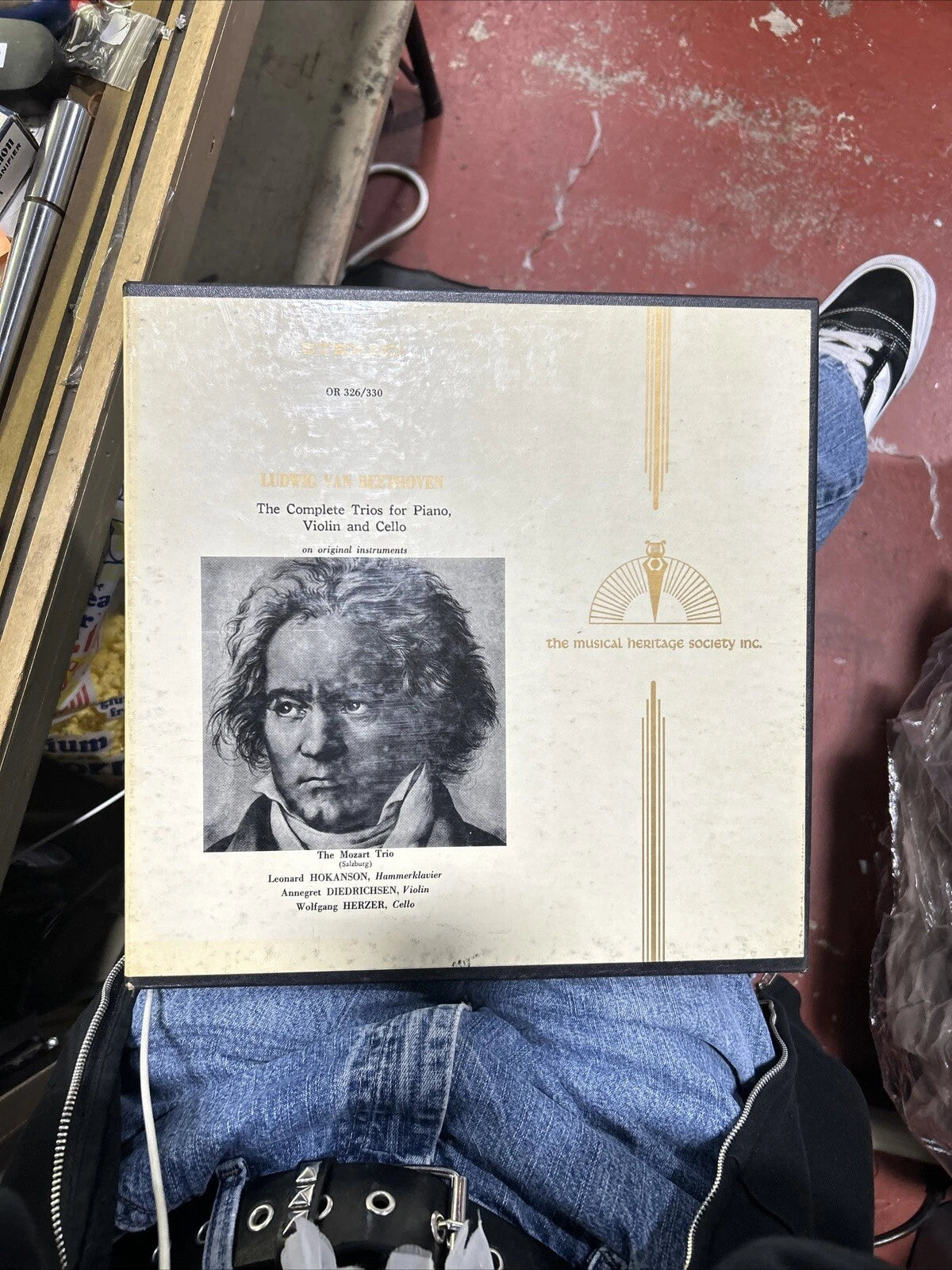 Ludwig Van Beethoven The Complete Trios For Piano, Violin And Cello Lp Box Set