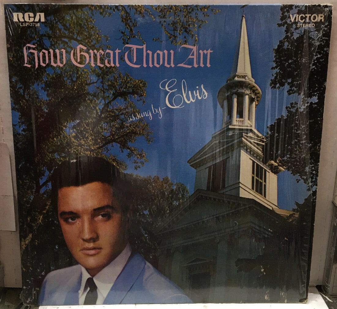 Elvis Presley How Great Thou Art Record LSP-3758