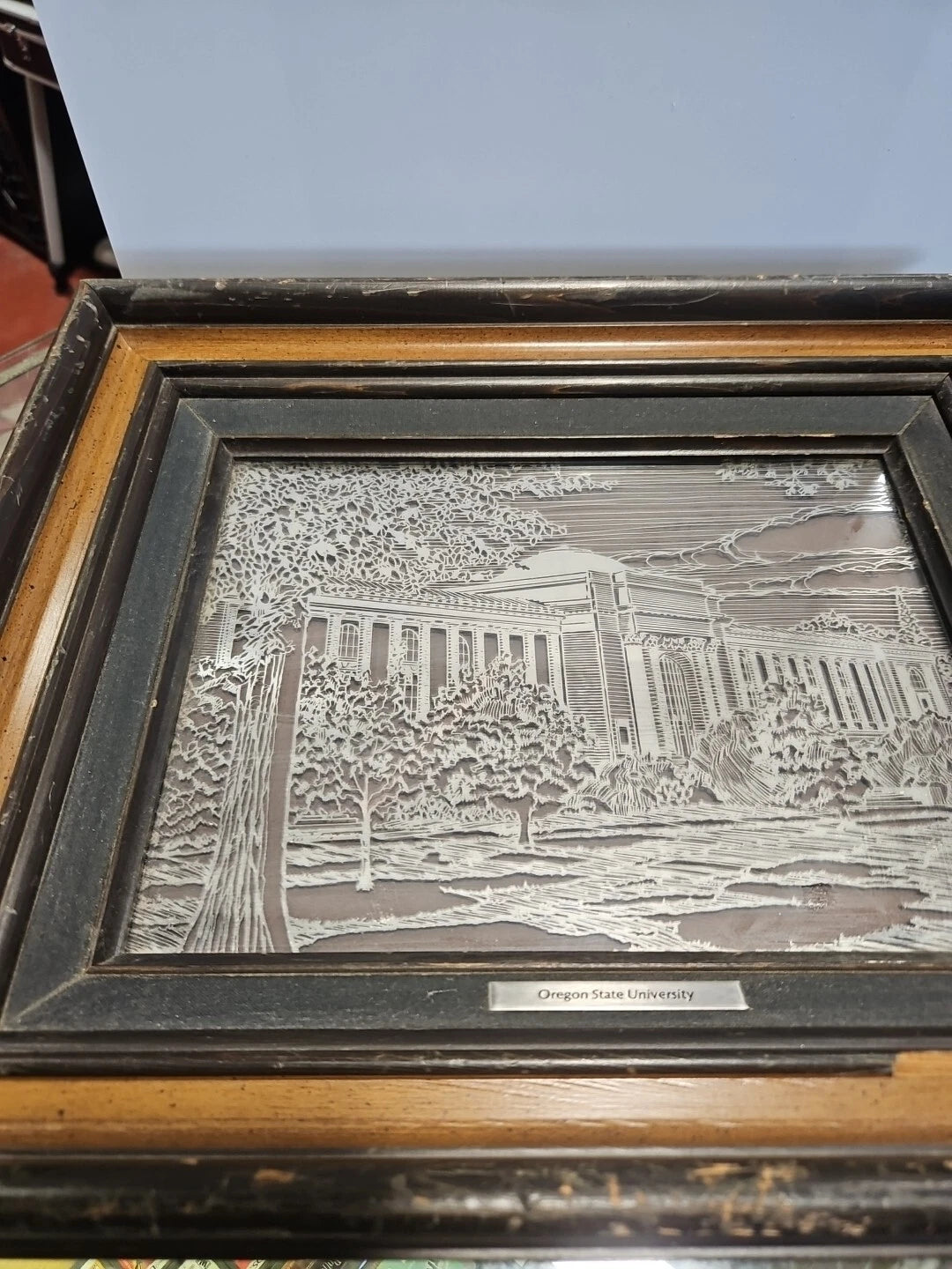 Sterling Silver Oregon State University SilverScene "Memorial Union Building"