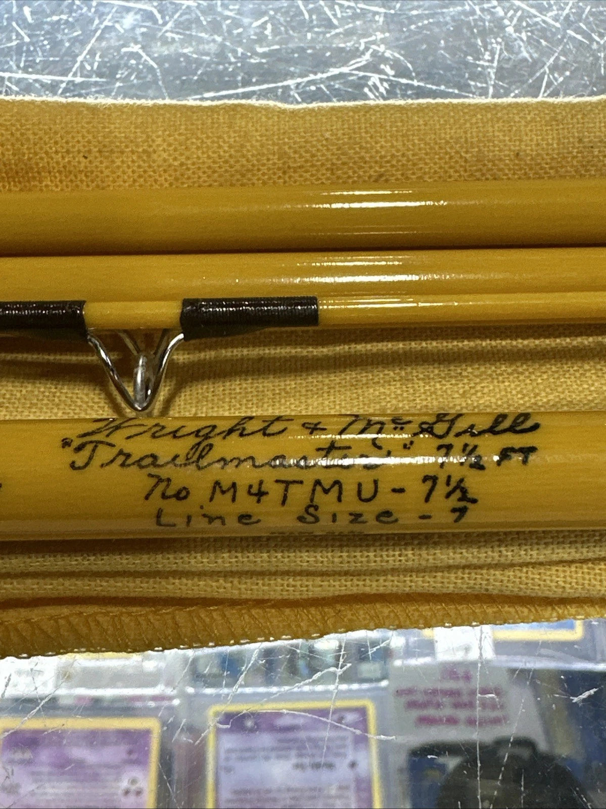 Vintage Eagle Claw Wright & McGill Mini Ferrules 4pc 7.5’ Fishing Rod