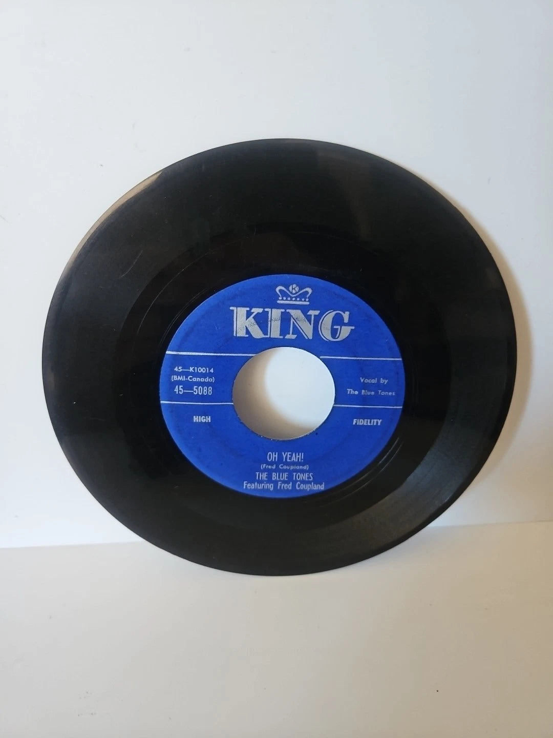 The BLUE TONES Shake Shake Oh Yeah! 45 RPM KING 5088 Rockabilly 1957