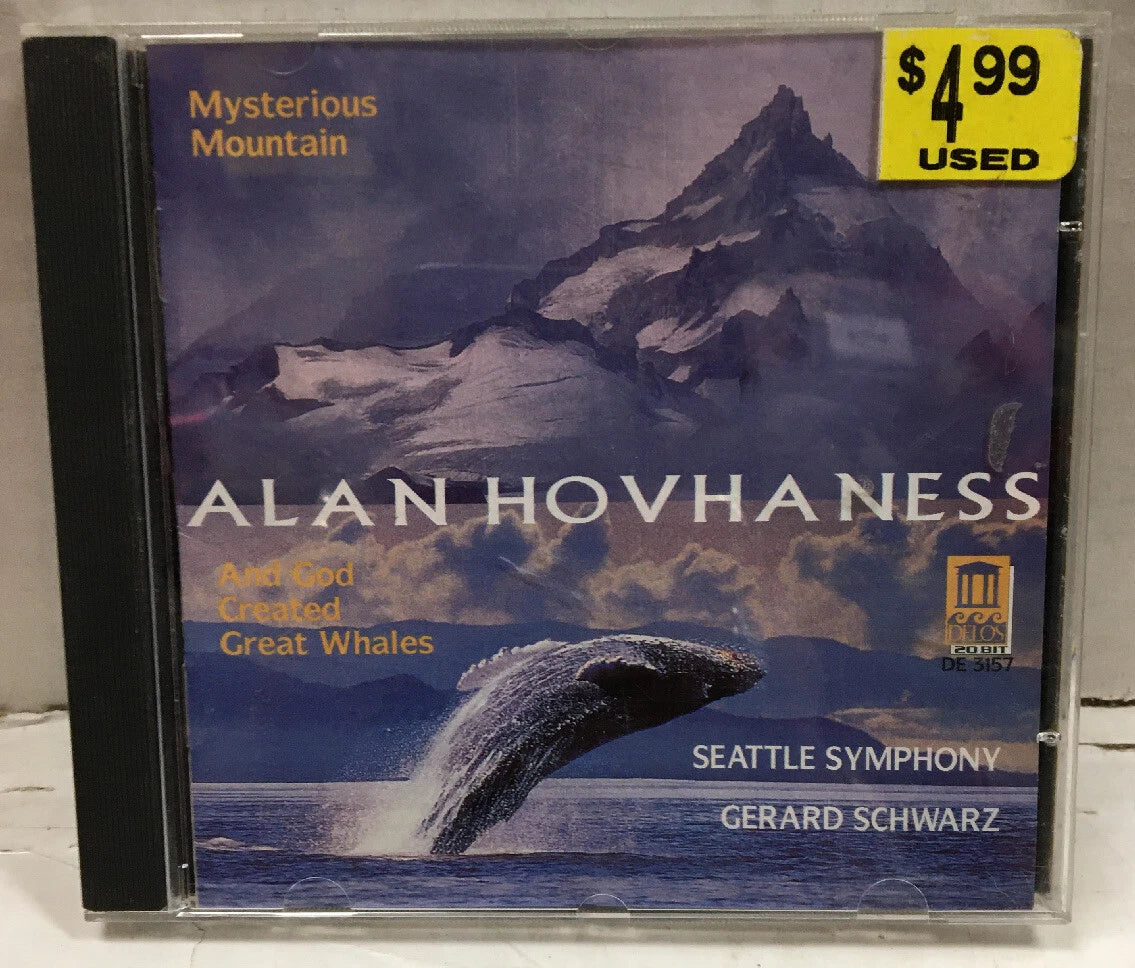 Alan Hovhaness And God Created Great Whales CD
