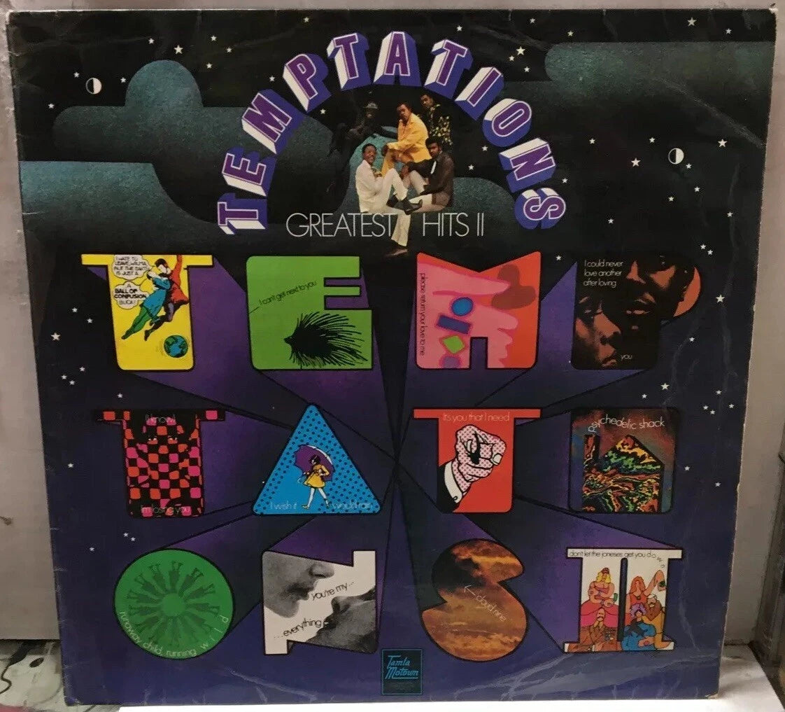Temptations Greatest Hits ll UK Import Record STML11170