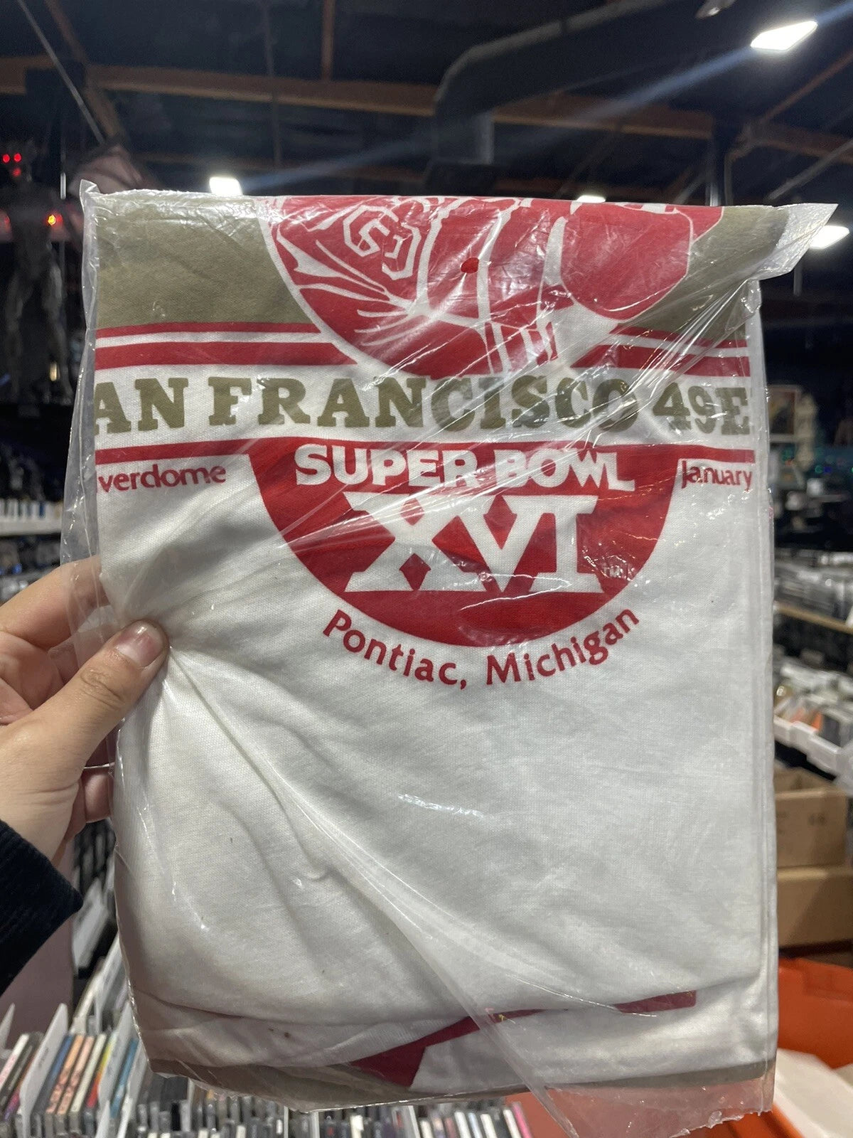 49ers Super Bowl T Shirt Sealed