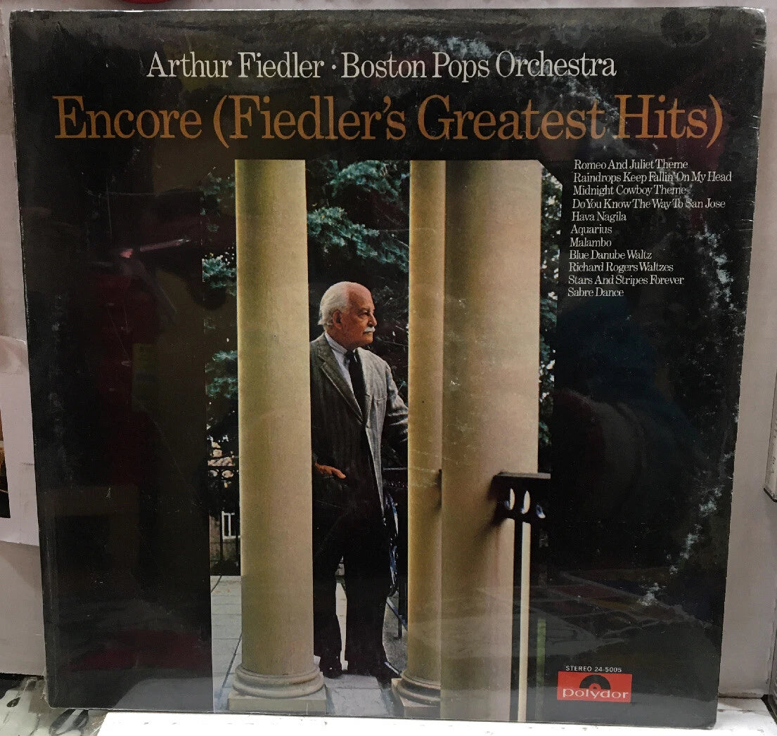 Arthur Fiedler Boston Pops Orchestra Encore(Fiedler Greatest Hits) Sealed Record
