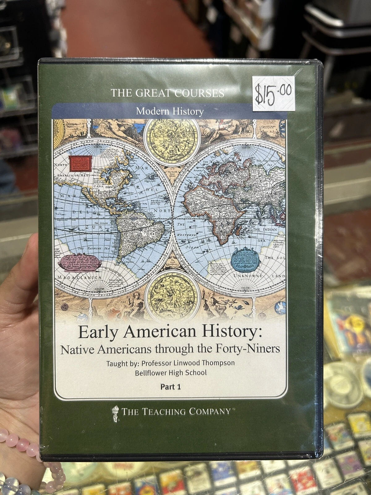 Great Courses: Early American History: Native Americans thru 49ers - Brand New