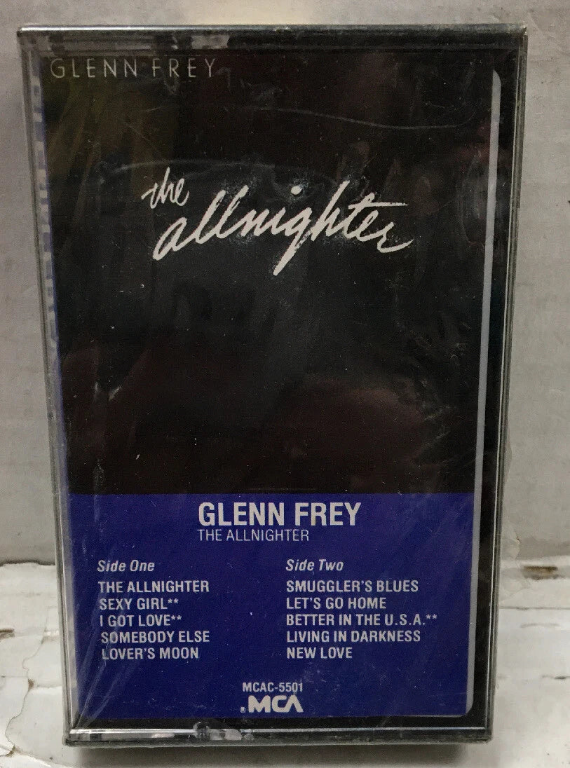 Glenn Frey The Allnighter Sealed Cassete