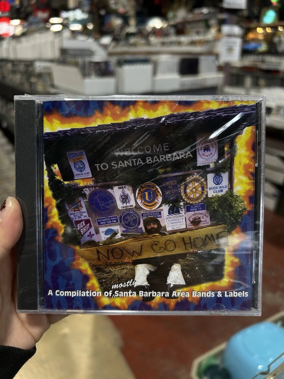 WELCOME TO SANTA BARBARA NOW GO HOME - V/A - CD - EXPLICIT LYRICS - BRAND NEW