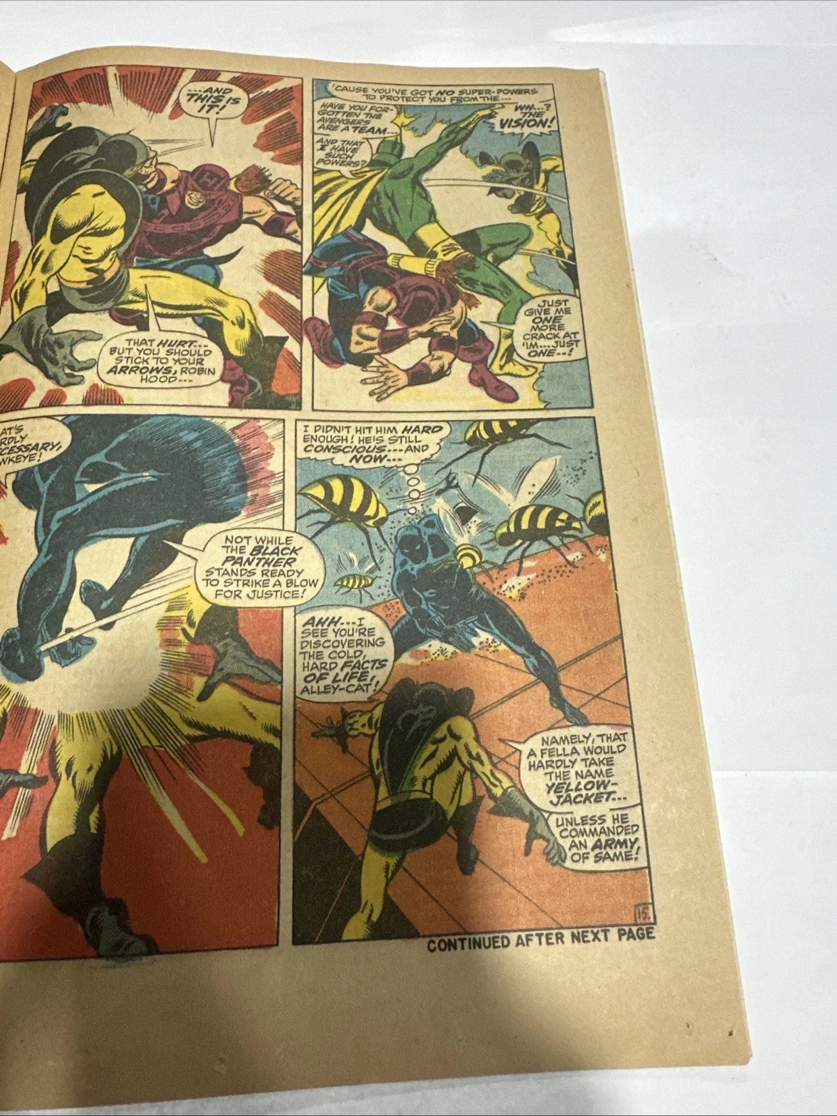 Avengers #59 1st Appearance YellowJacket! Marvel 1968 Fair Condition