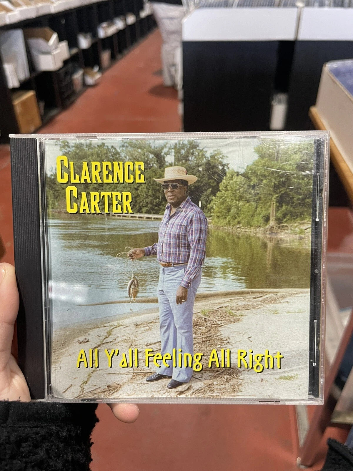 Clarence Carter - All Y'all Feeling All Right - 2003 Cee Gee Entertainment CD