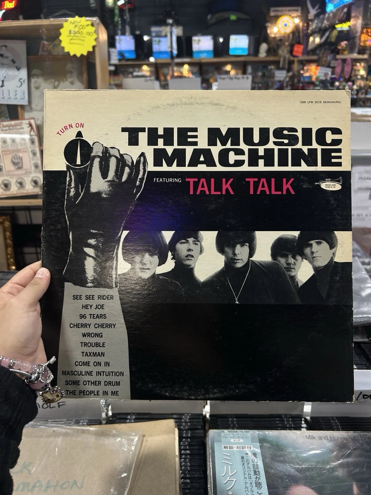 MUSIC MACHINE Turn On... ORIGINAL SOUND OSR-LPM-5015 LP VG+ mono