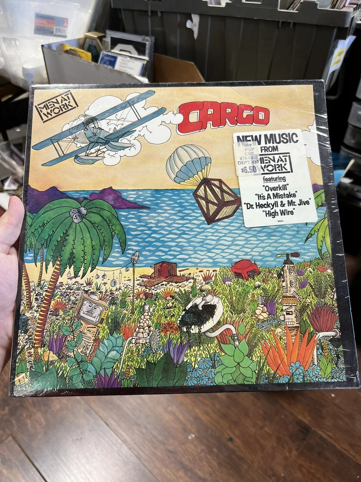 MEN AT WORK, Cargo USA New Sealed Old Stock LP