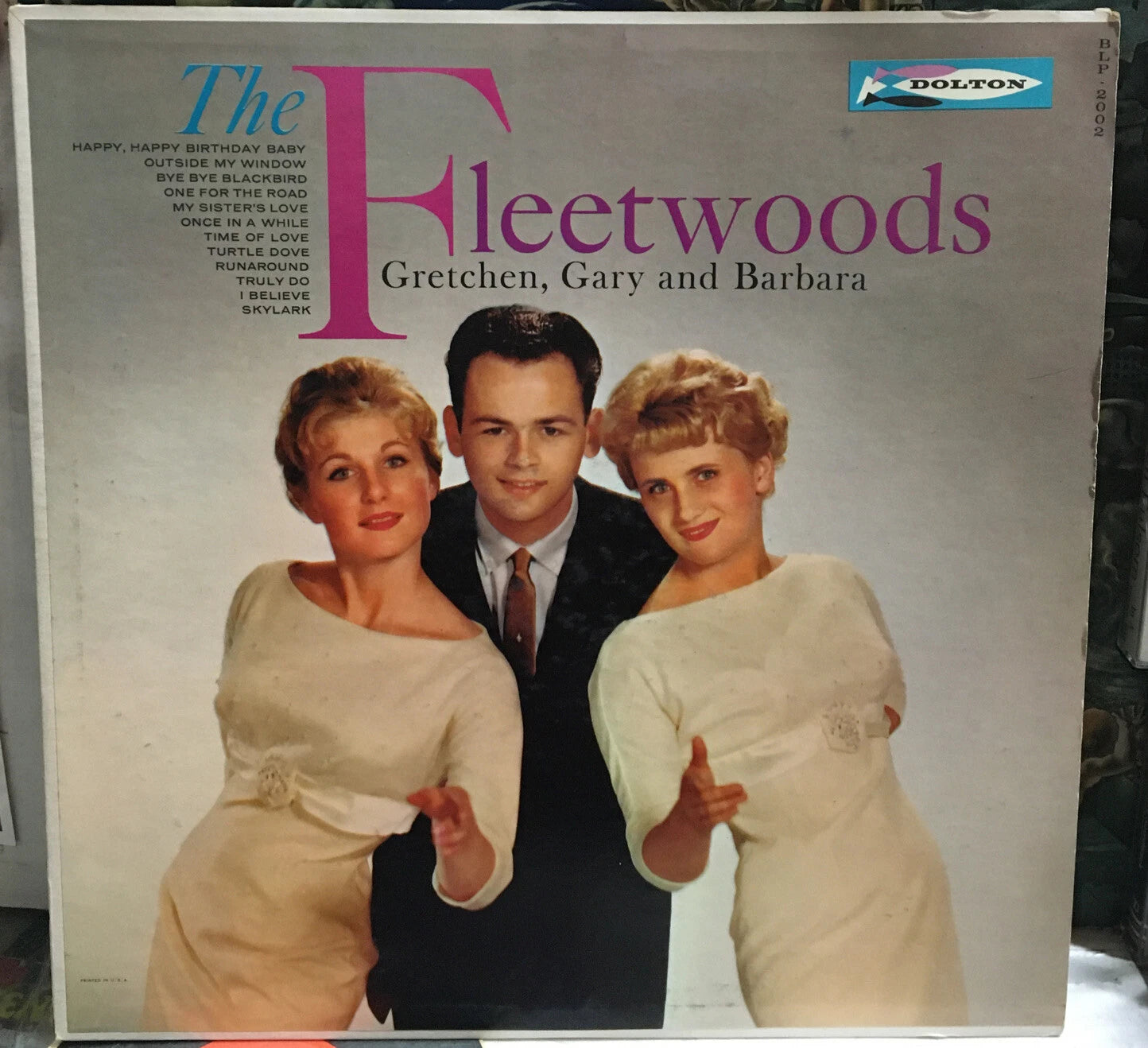 The Fleetwoods Self Titled Autographed Promo Record BLP-2002