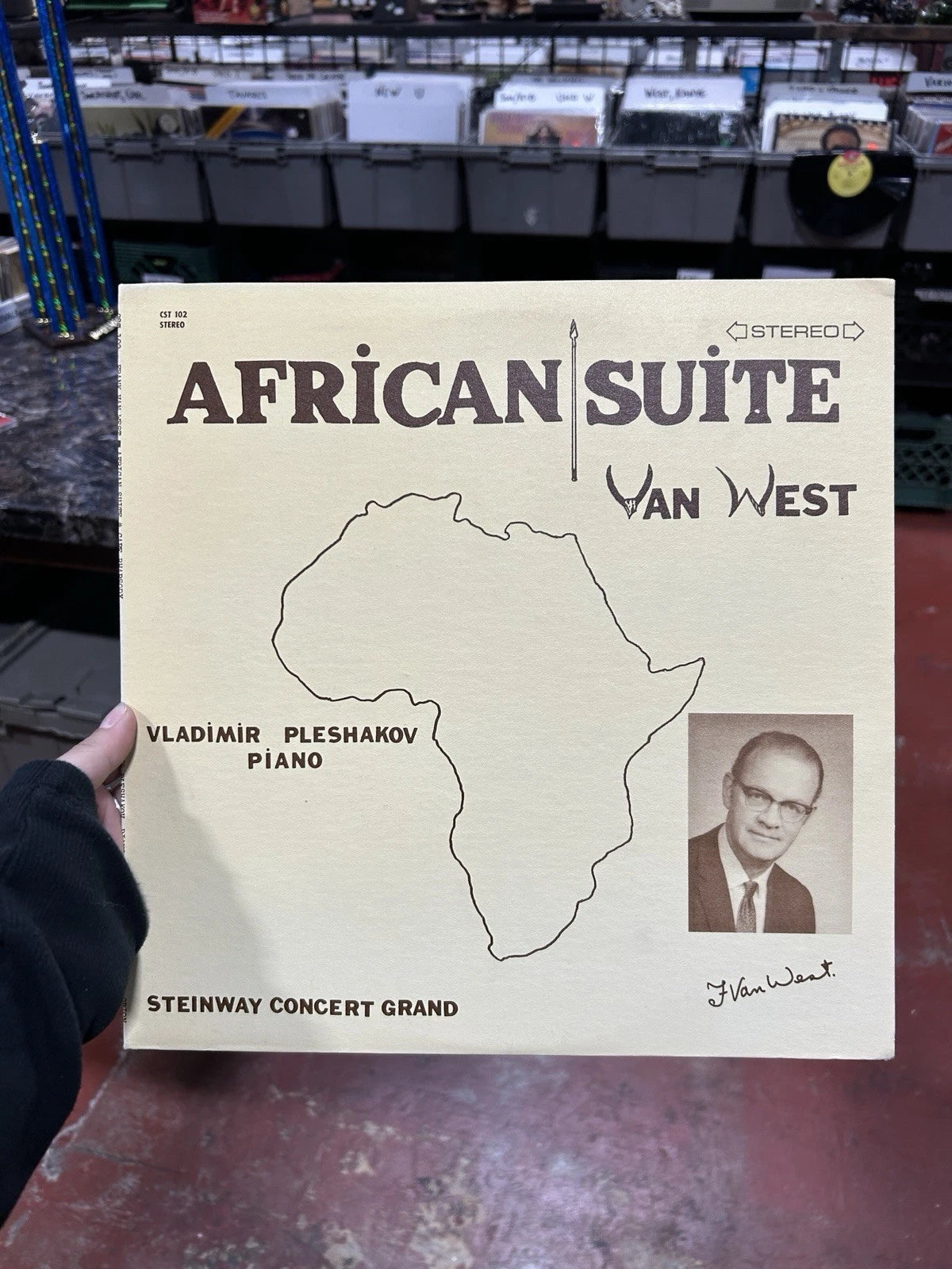 Frank Van West African Suite Lp