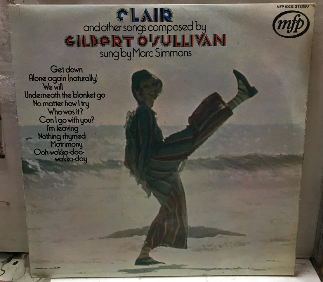 Gilbert O’Sullivan Clair UK Import Record MFP50033