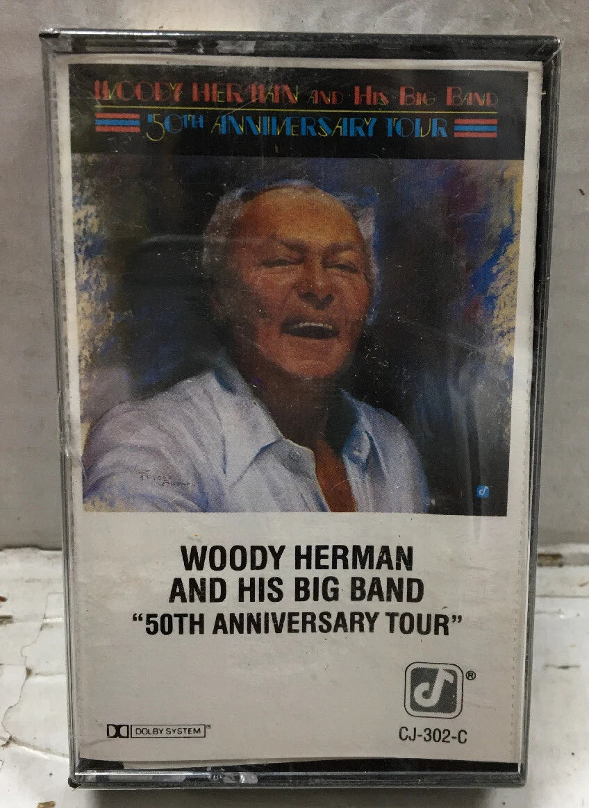 Woody Herman And His Big Band 50Th Anniversary Tour Sealed Cassette