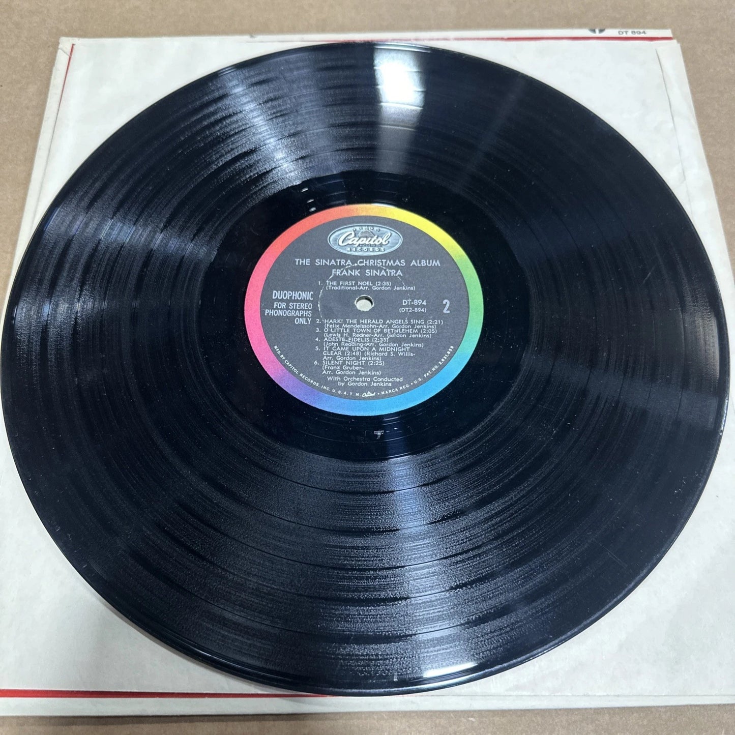 1957- "The Sinatra Christmas Album" By: Frank Sinatra ~ Vinyl Record A LP vg+