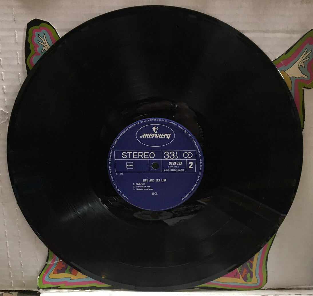 10CC Live And Let Live UK Import Promo Record 6641714