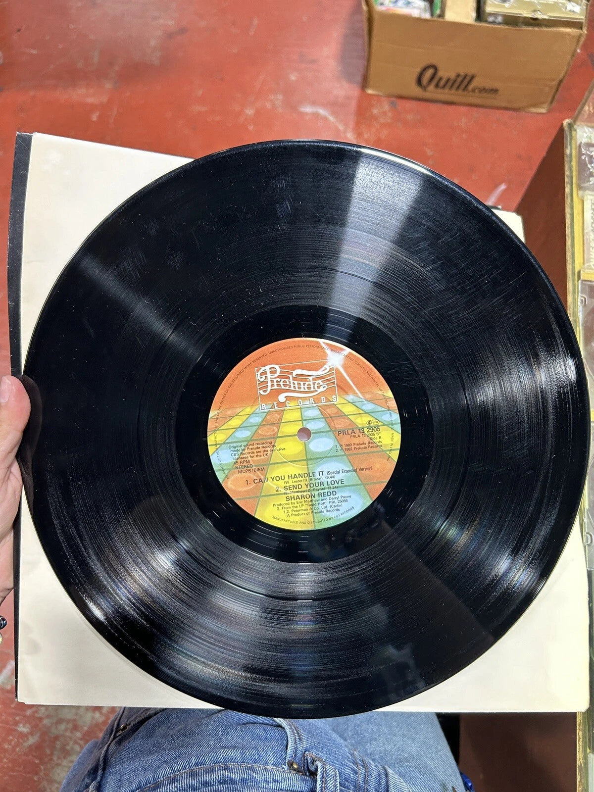 SHARON REDD - IN THE NAME OF LOVE 12" PRLA 13 2905 PRELUDE RECORDS 1983 vg++