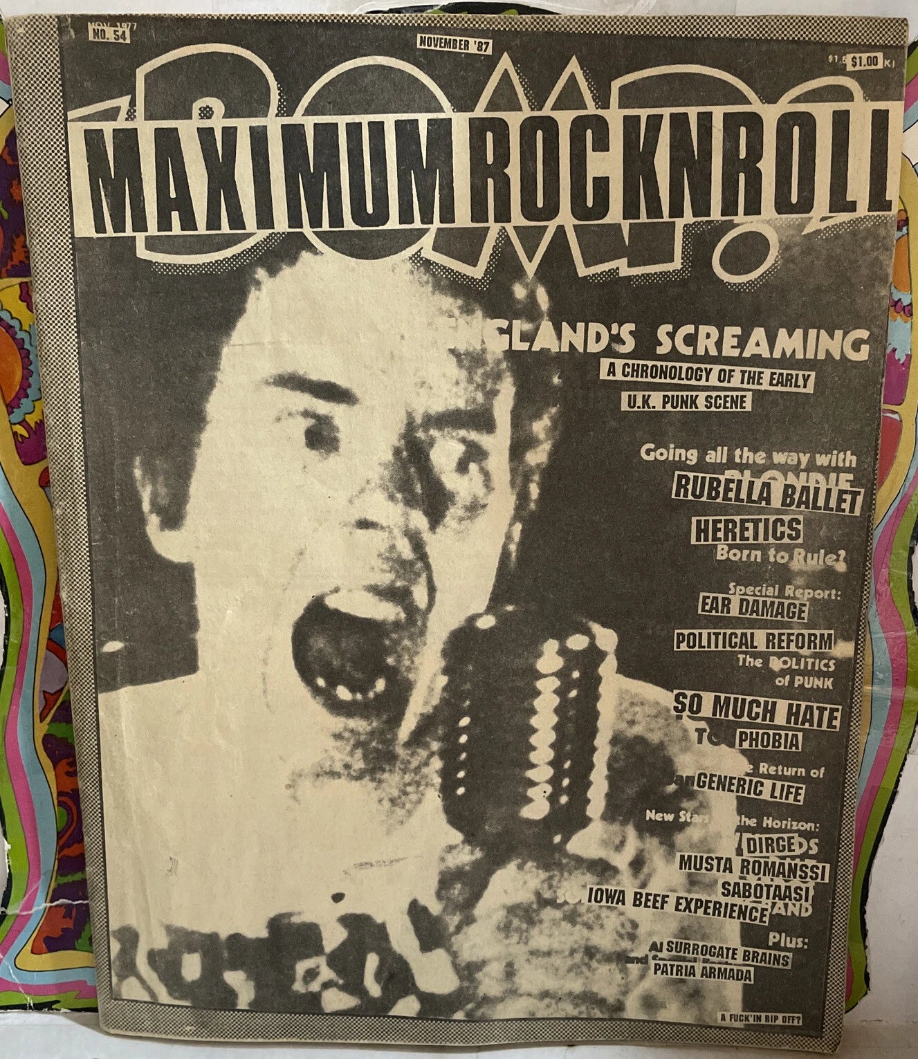 Maximum Rock N Roll Magazine November 1997 No.54