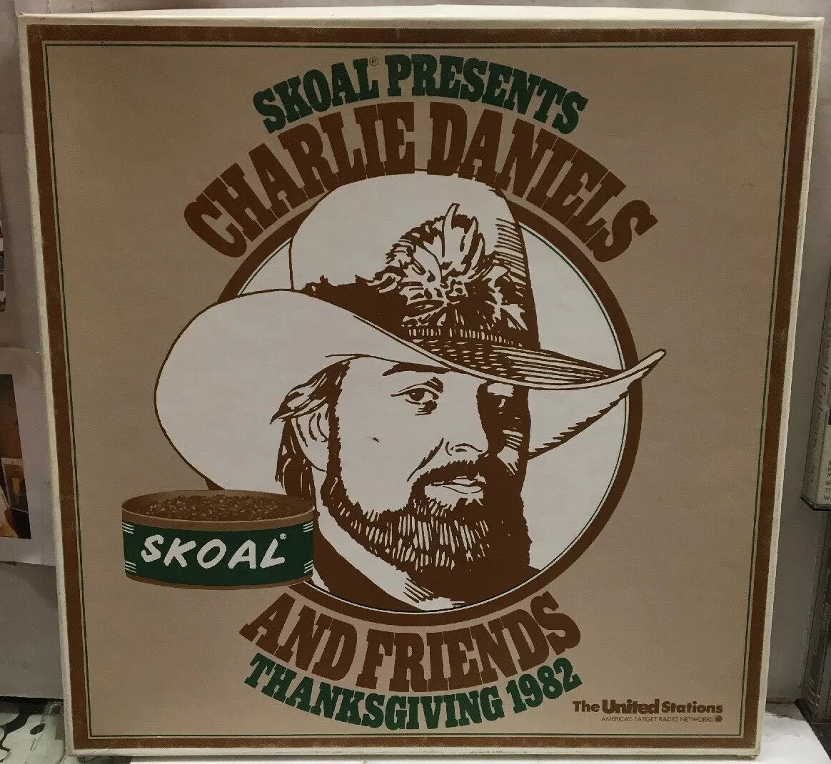 Skoal Presents Charlie Daniels And Friends Thanksgiving 1982 Record Set R.I.P.