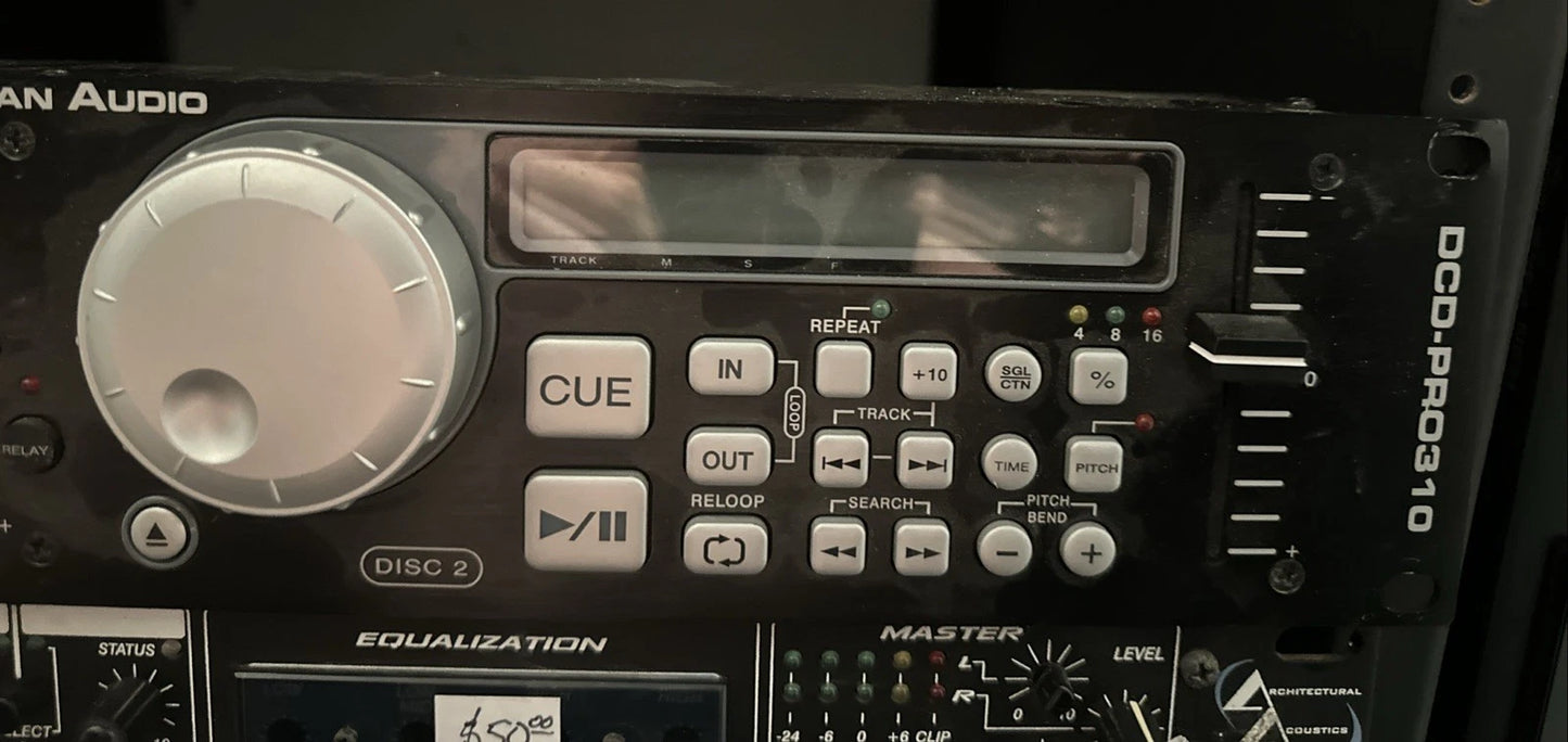 American Audio dcd-pro310 Professional Dj Controller
