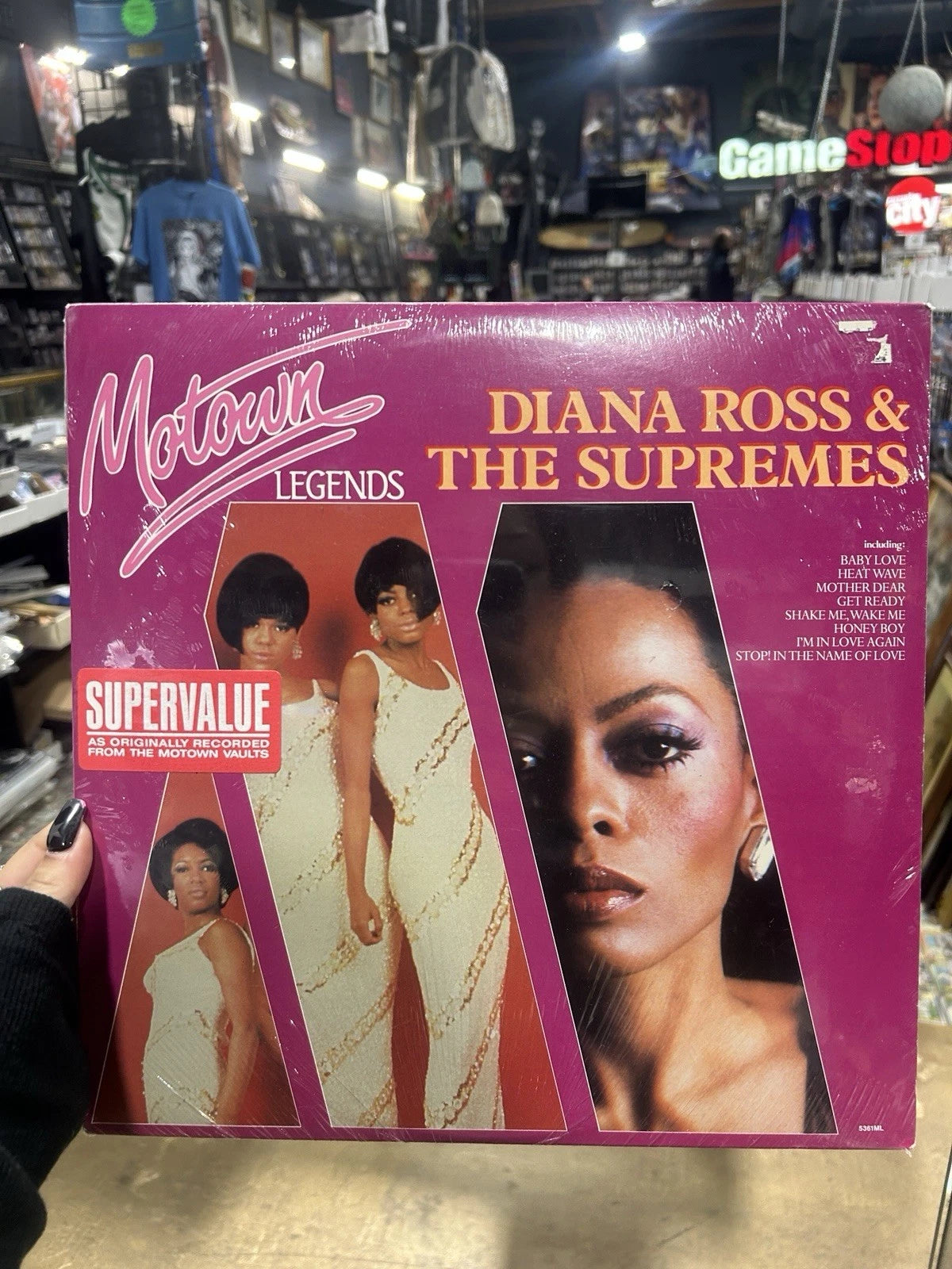 DIANA ROSS & THE SUPREMES Vinyl Lp Rare Motown Legends USA 1985 New Sealed Hype