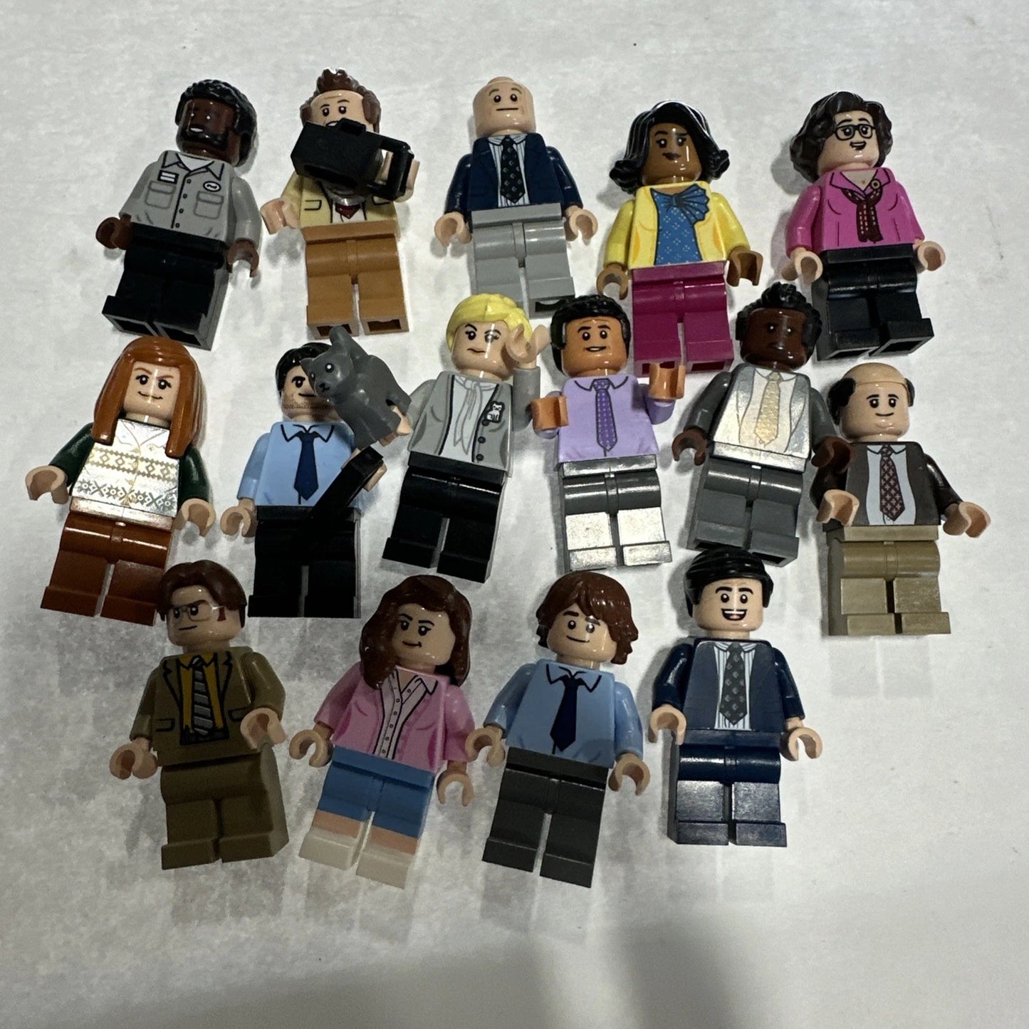 Lego The Office Minifigures Full Lot of 15 from Set 21336 Brand New