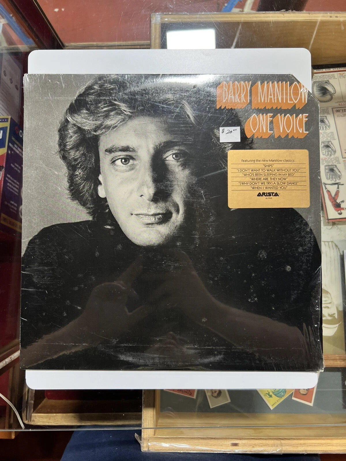 BARRY MANILOW - One Voice - Arista AL 9505 SEALED Hype!