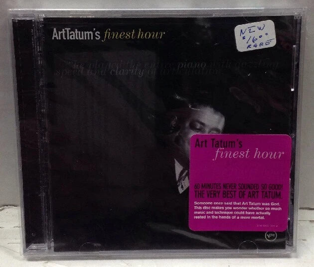 Art Tatum's Finest Hour Sealed CD