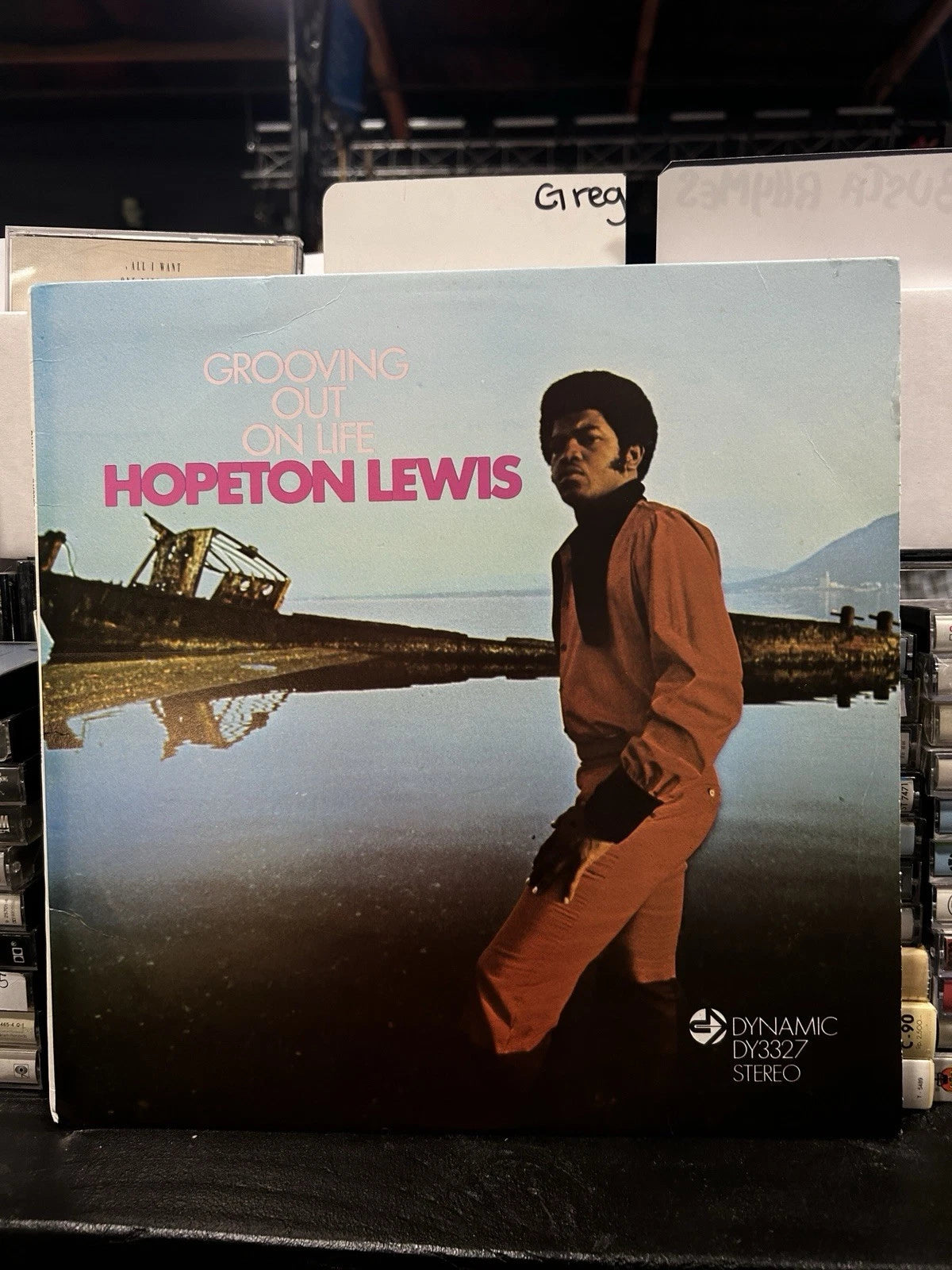 Hopeton Lewis – Grooving Out On Life LP vg+ vg+
