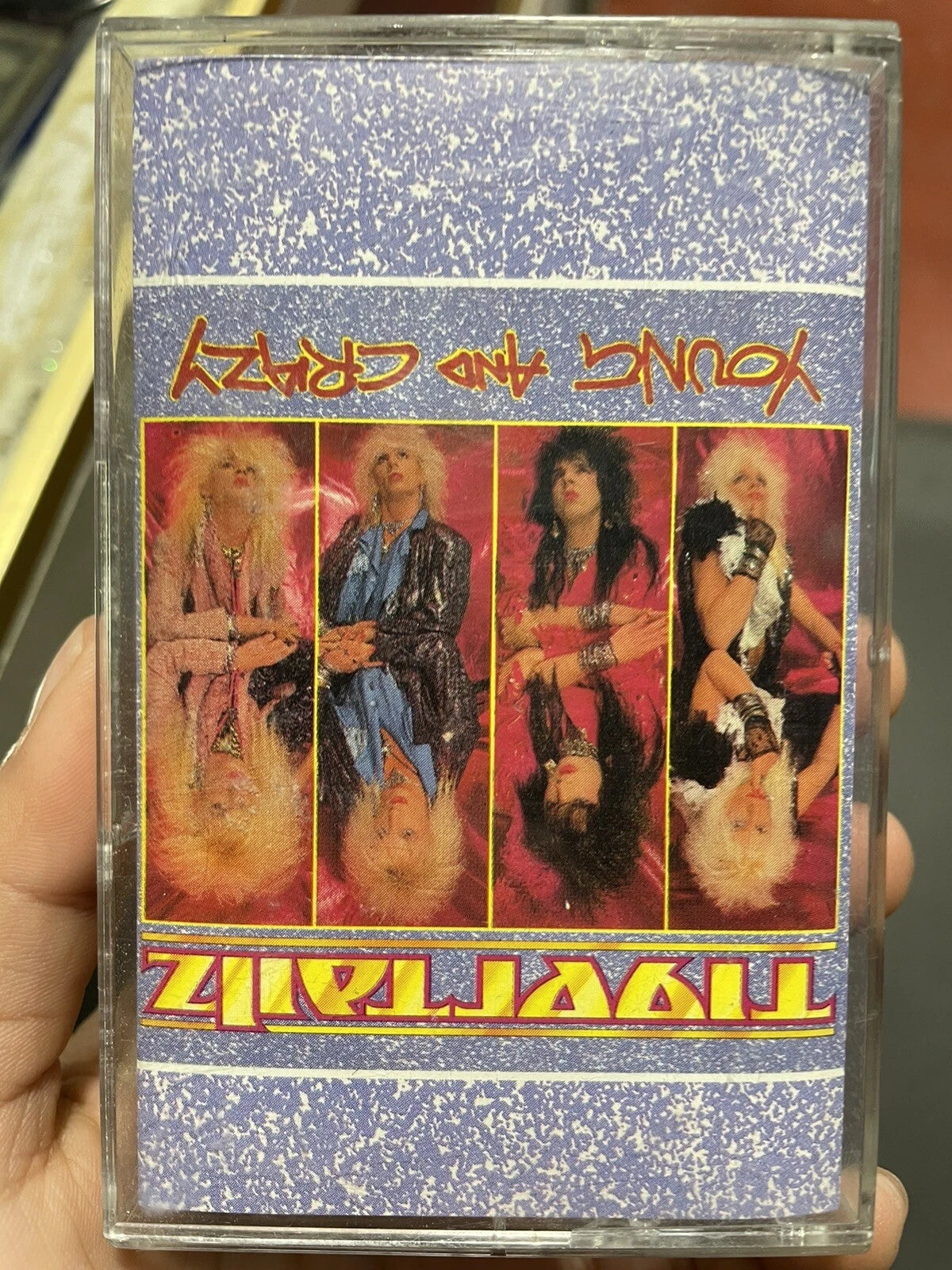 Young & Crazy - Tigertailz (Cassette, 1987, Music For Nations) Rare Glam Metal