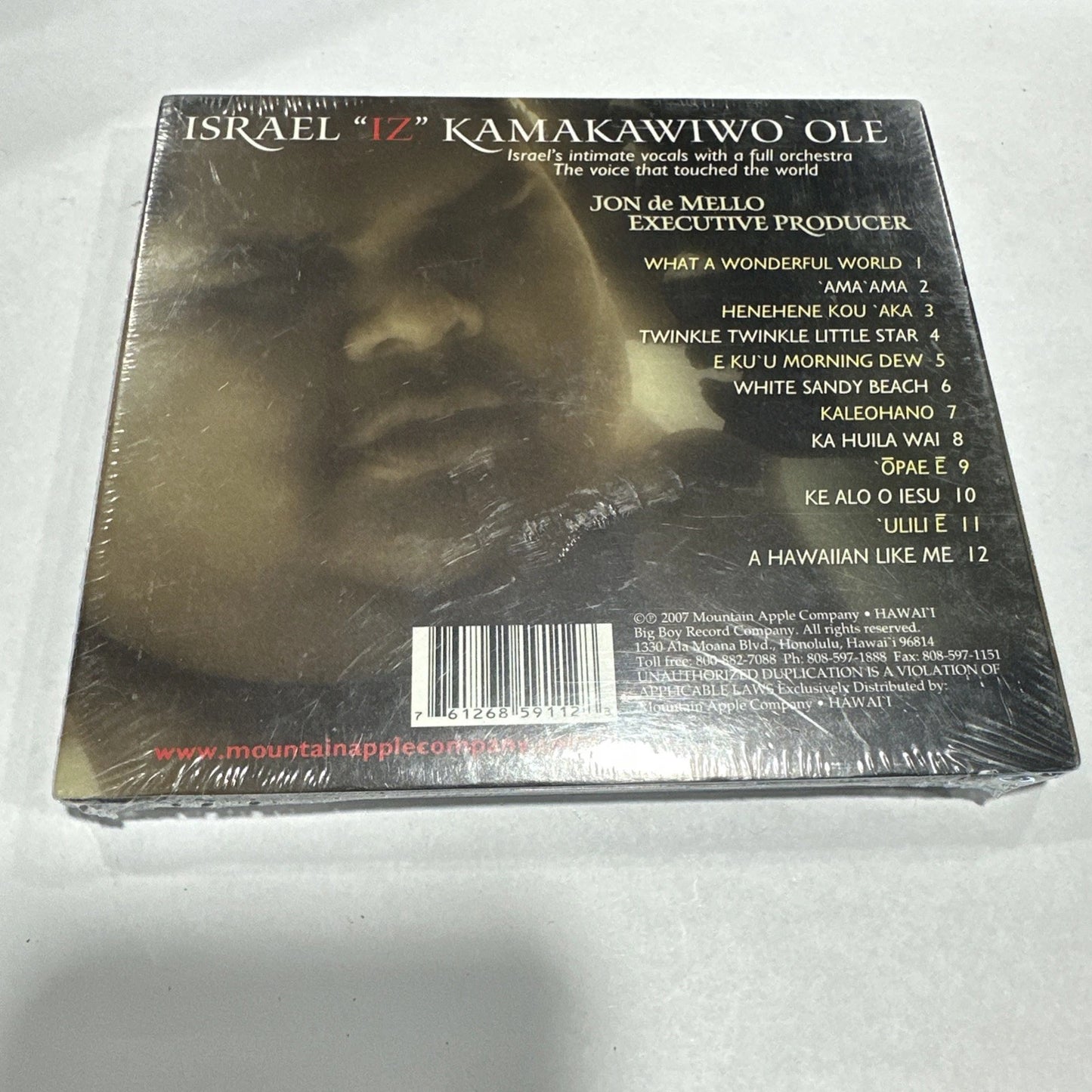 Iz Kamakawiwo'ole, Israel - Wonderful World CD Brand New Sealed