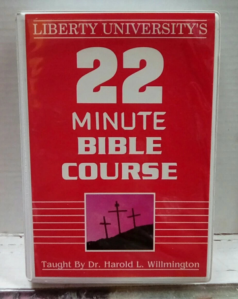 Liberty University's 22 Minute Bible Cource Cassette Set