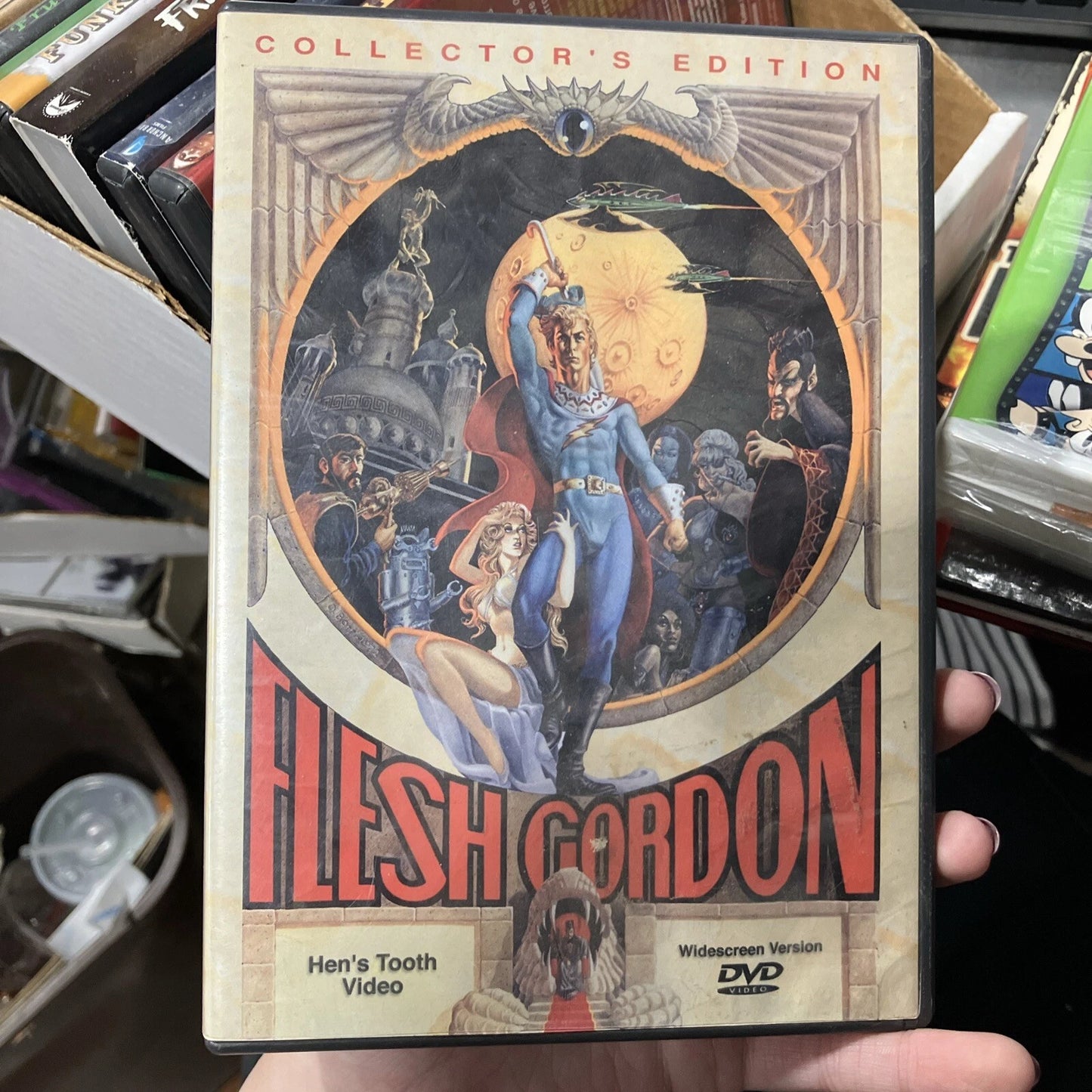 Flesh Gordon (DVD, 1974) W/Case Excellent condition