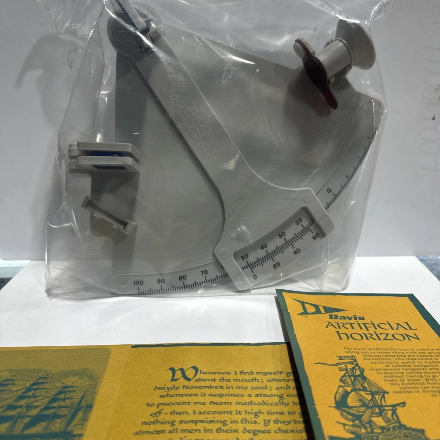 Vintage 1976 The Davis Mark 3 Marine Sextant