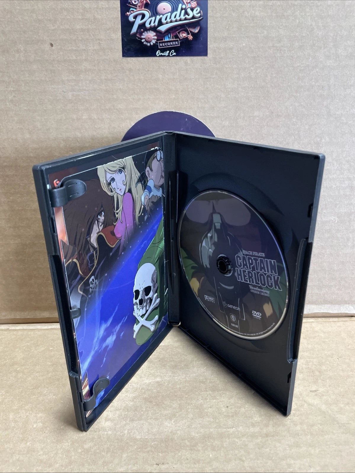 Space Pirate CAPTAIN HERLOCK The Legend Returns + The Decimated Planet DVD 2004