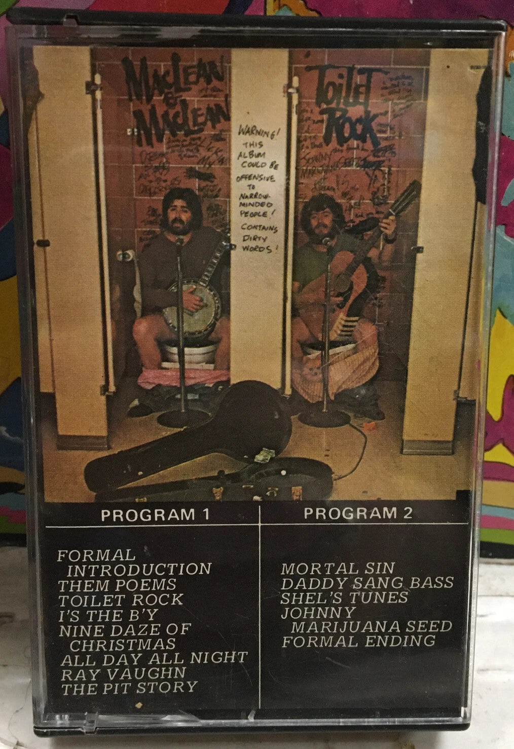MacLean & MacLean Toilet Rock Canada Import Cassette
