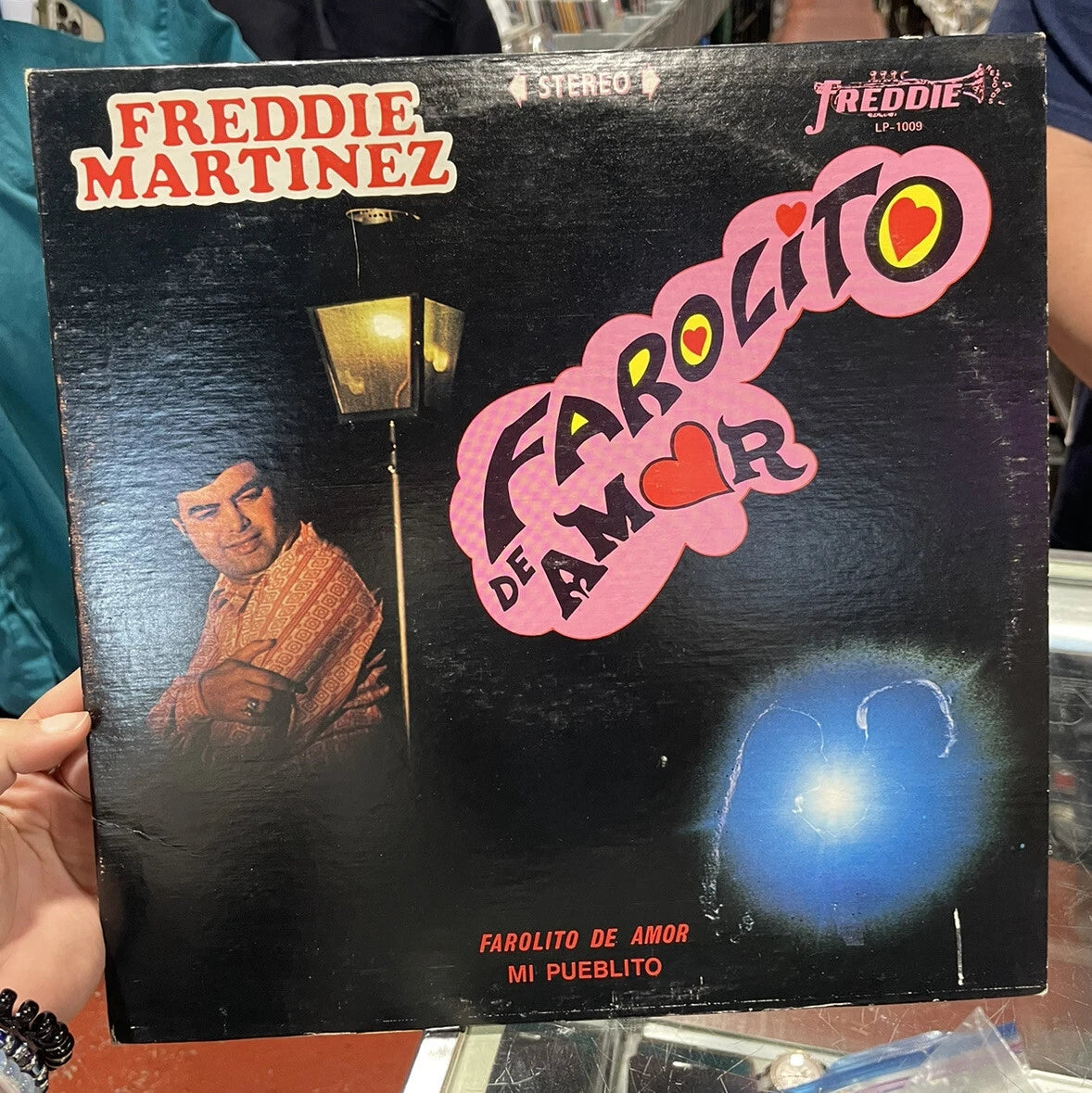 Freddie Martinez Farolito De Amor Latin Record lp original vinyl album