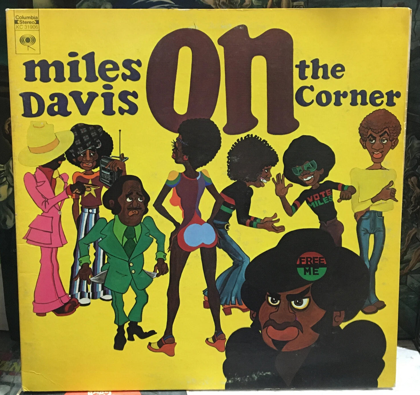 Miles Davis On The Corner Record KC31906 Gatefold