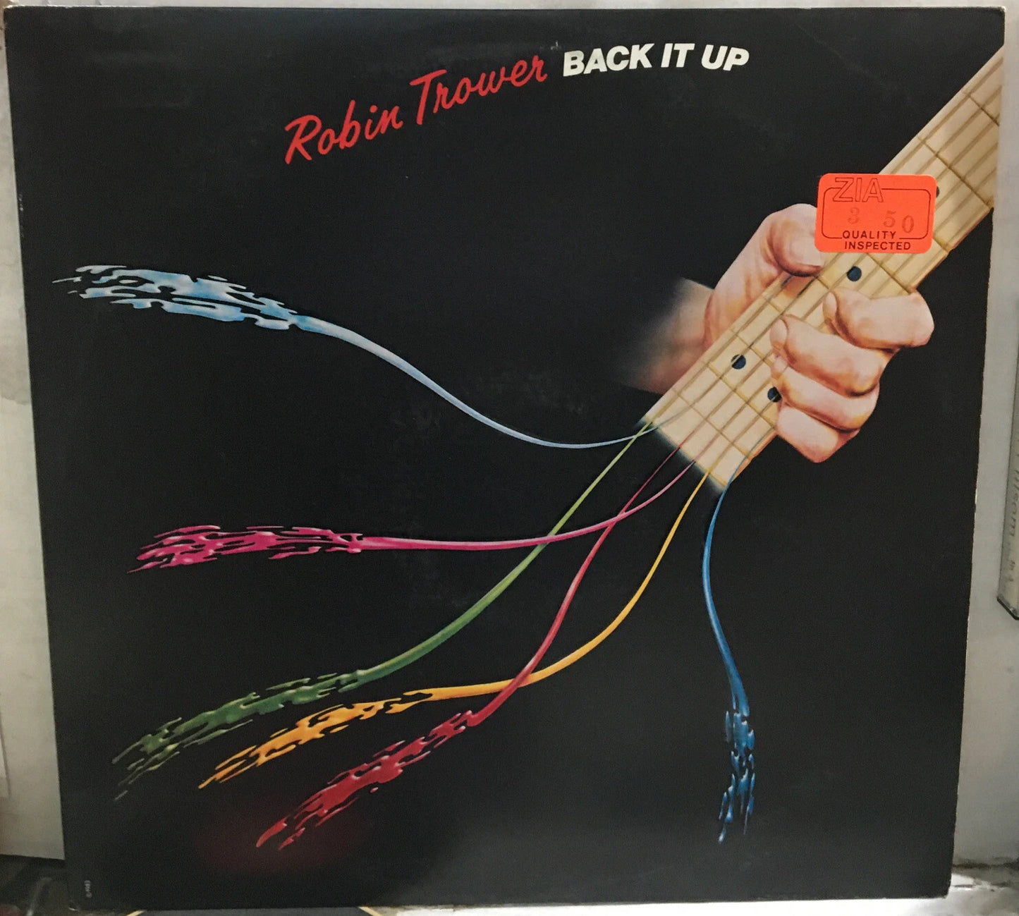 Robin Trower Back It Up Promo Record FV41420