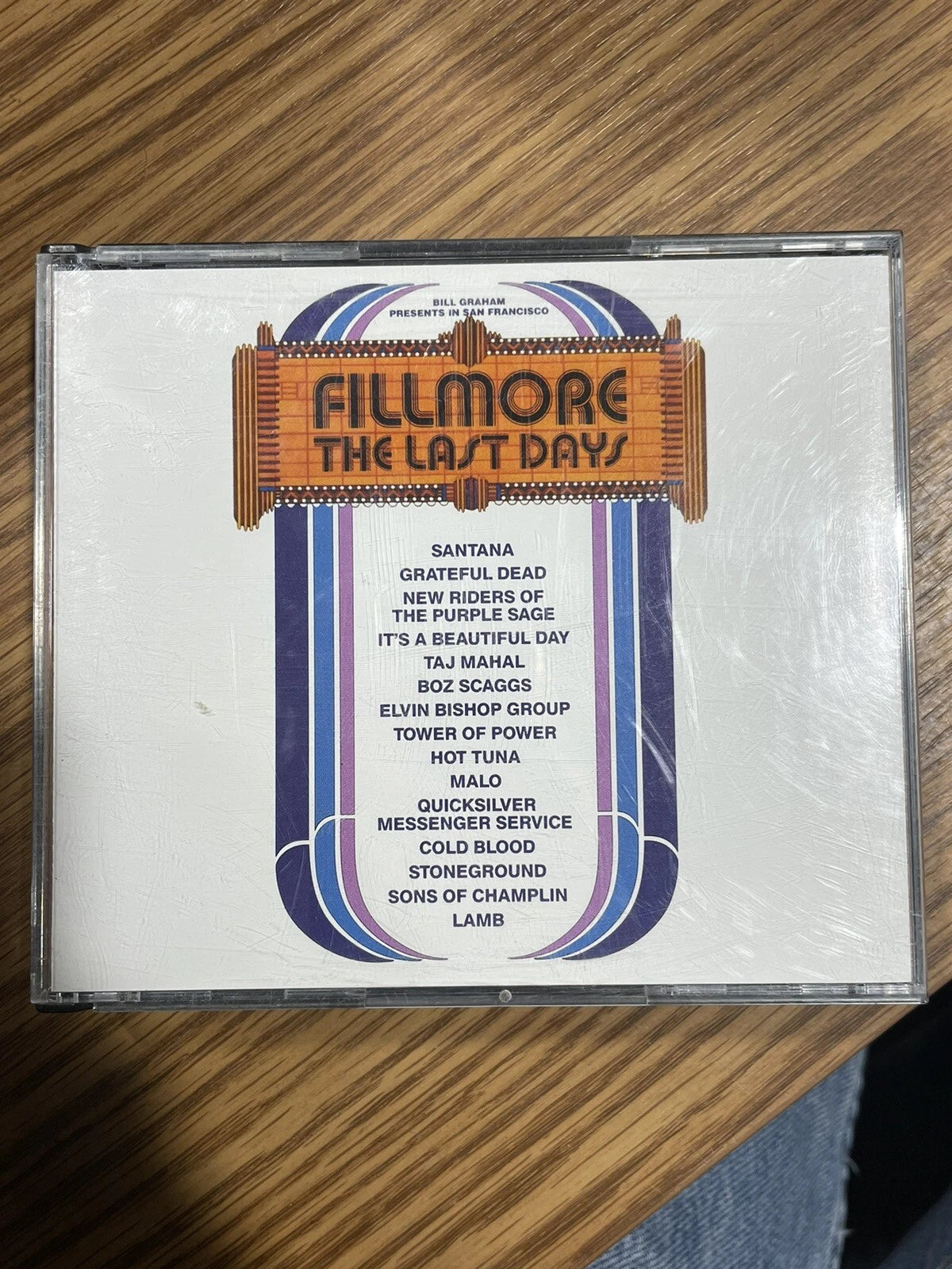 Fillmore: The Last Days by Various Artists CD, 1972, 2 Discs