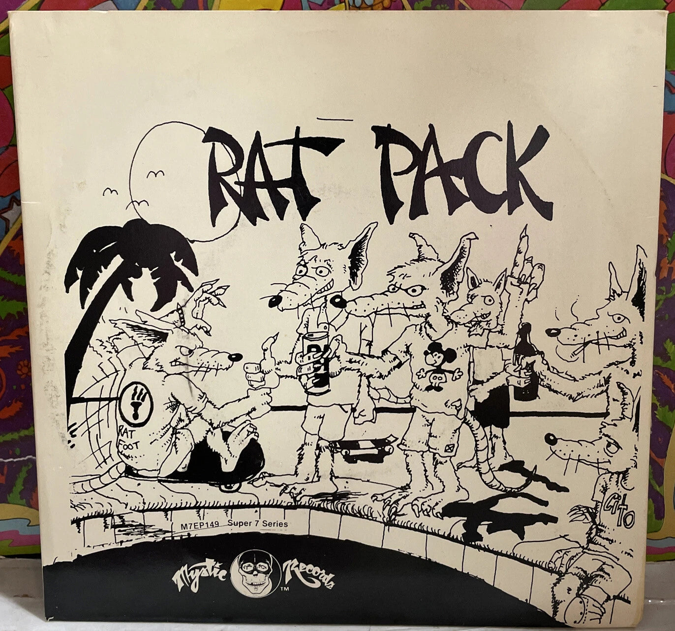 Rat Pack Self Titled 7” EP M7EP149